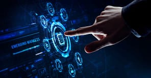 Internet, business, Technology and network concept. Emerging mar